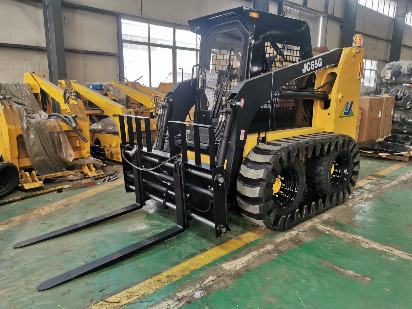 Chinese skid steer pallet forks bobcat skid steer forks